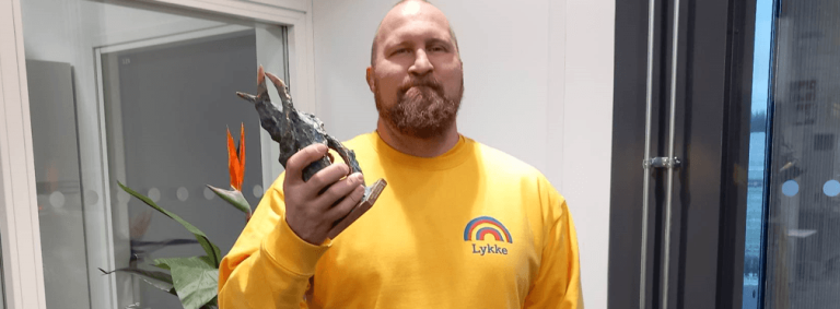 The On Humanity’s Side Award goes to the Finnish artist Paleface