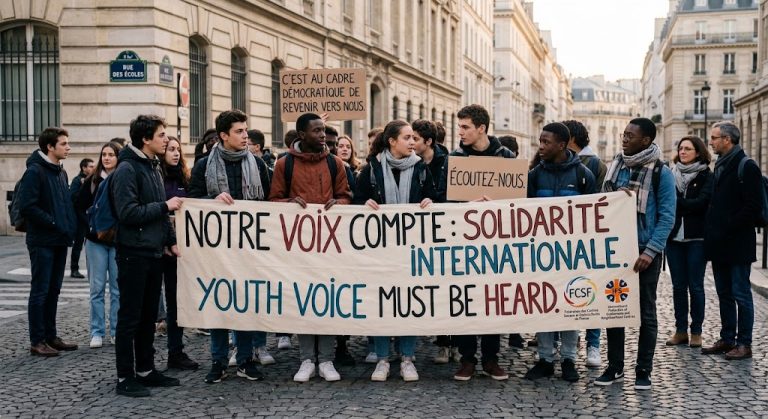 Young People Must Be Heard: An International Message of Solidarity